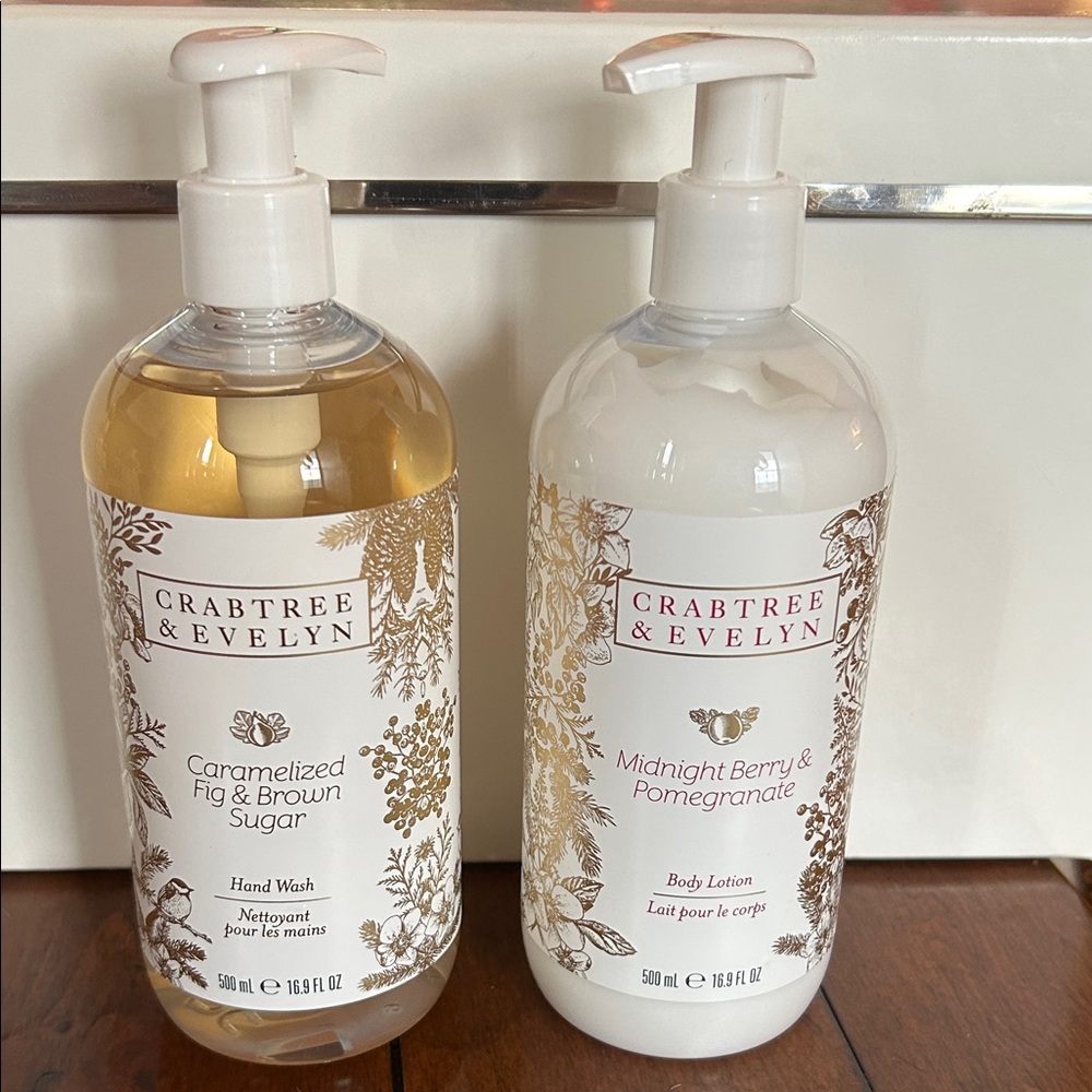 Great Price 🎉🛍💕Crabtree & Evelyn Midnight Berry & Pomegranate Hand Wash